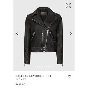 All Saints Moto Jacket